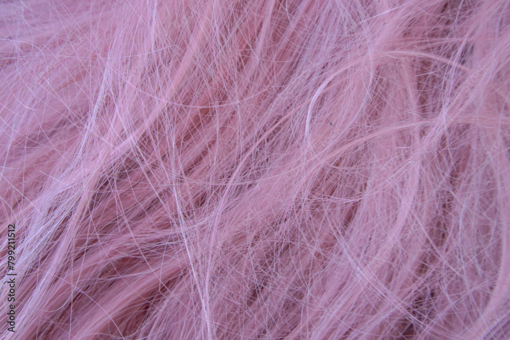 Obraz premium pink hair background
