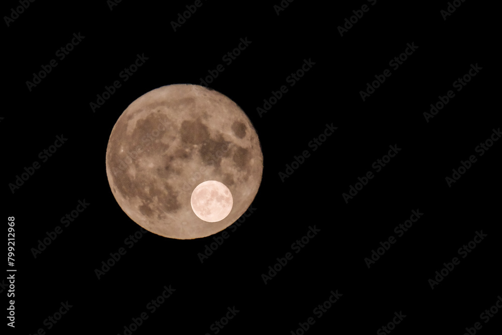 Obraz premium Moon Creations - Double Exposures