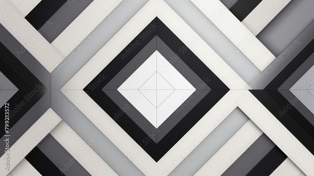 geometric pattern with a limited color palette of black, white, and gray. geometric pattern with a limited color palette of black, white, and gray.