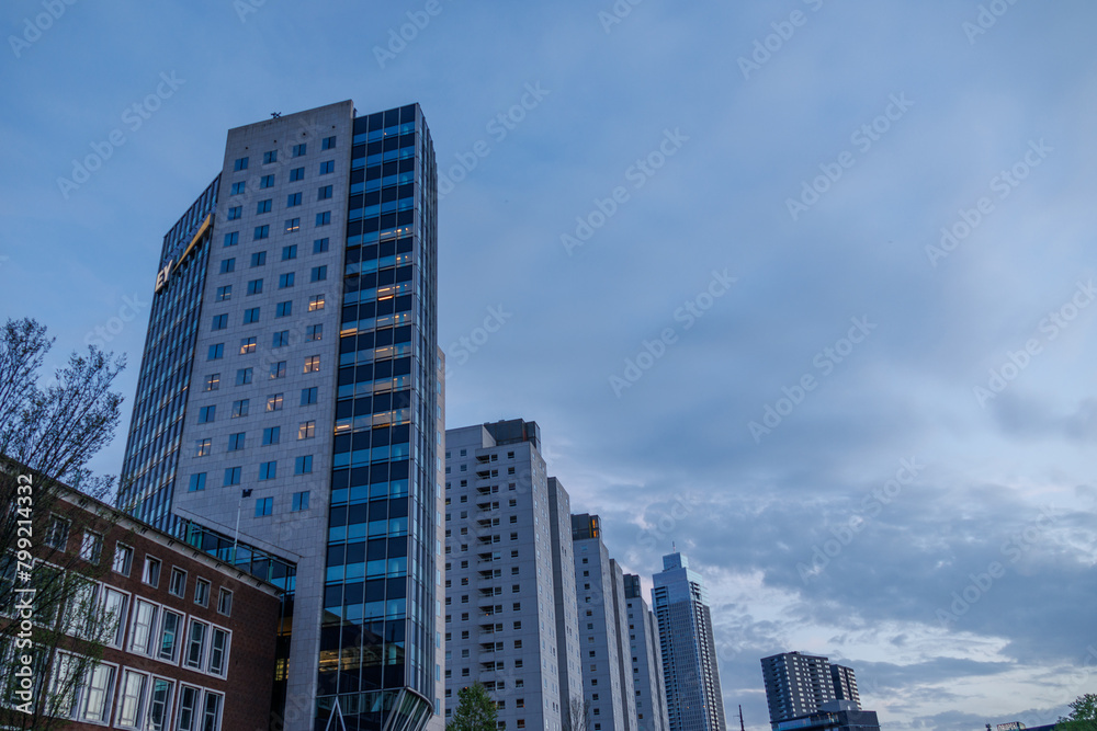 Obraz premium Rotterdam in den Niederlanden