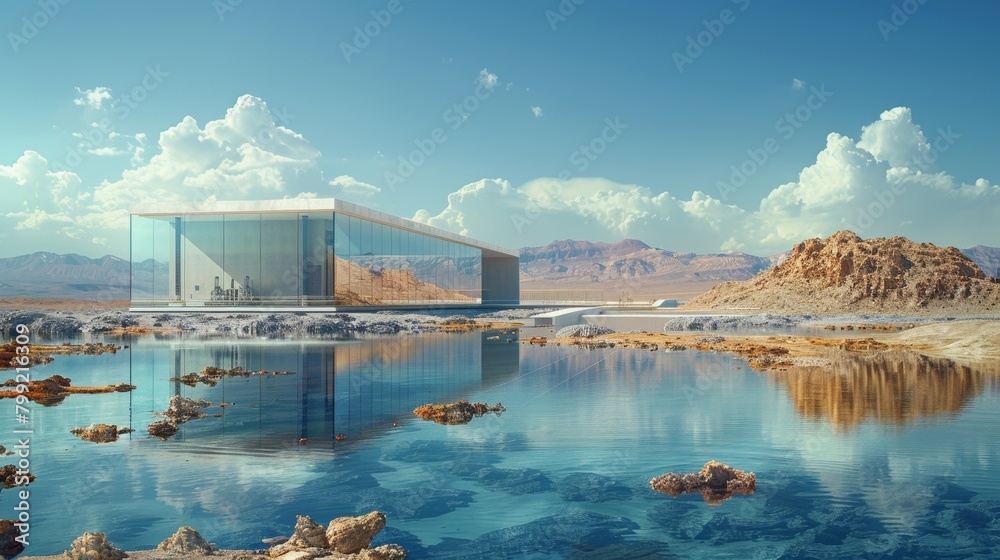 Desert Oasis: Solar-Powered Desalination Plant Transforming Arid Land ...