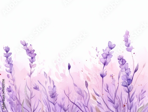 Lavender splash banner watercolor background for textures backgrounds and web banners texture blank empty pattern with copy space for product 