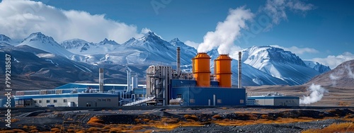 Innovative Cooling Technology for Geothermal Plants in High-Tech Facility with Advanced Materials for Energy Efficiency