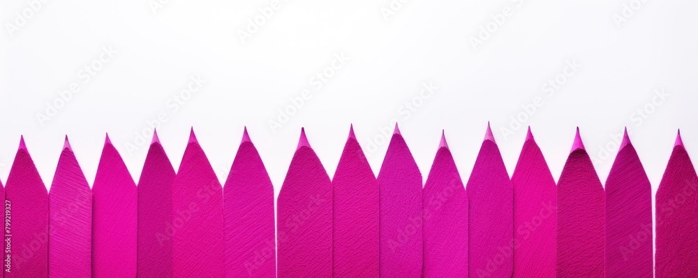 Magenta crayon drawings on white background texture pattern with copy space for product design or text copyspace mock-up template for website 
