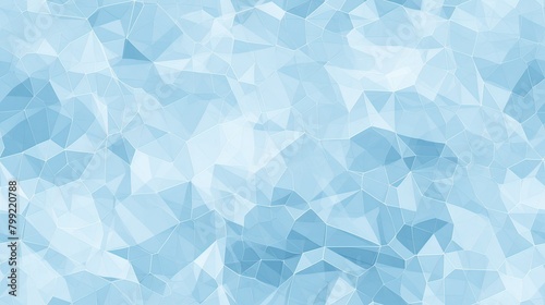 Abstract texture resembling cracked ice in tones of icy blue and frosty white