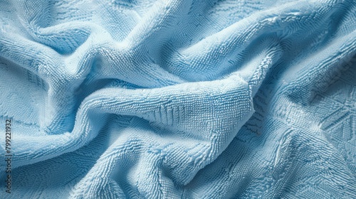 Soft Absorbent Towel Texture Background Generative AI