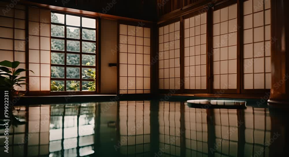 Swimming pool in a hotel room. Swimming pool in a hotel room.