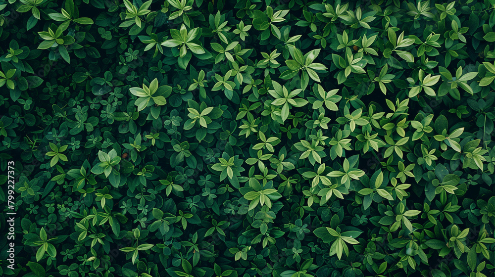 green background