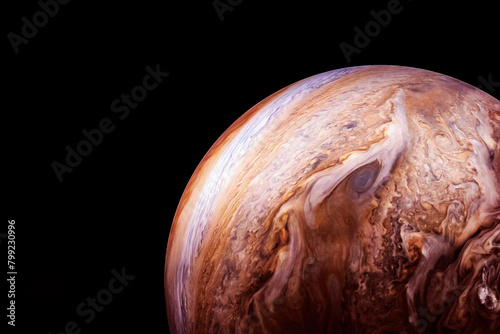 Fototapeta Naklejka Na Ścianę i Meble -  Planet Jupiter. Elements of this image furnished by NASA