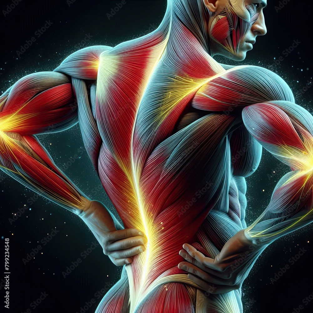Obraz premium muscle pain