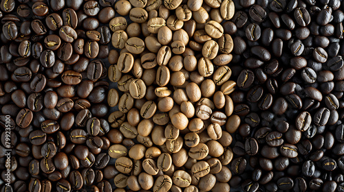 Different roads level of coffee bean, wallpaper, choosing the power source of caffeine based on personal preference