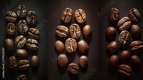 Different roads level of coffee bean, wallpaper, choosing the power source of caffeine based on personal preference