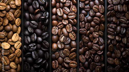 Different roads level of coffee bean, wallpaper, choosing the power source of caffeine based on personal preference photo