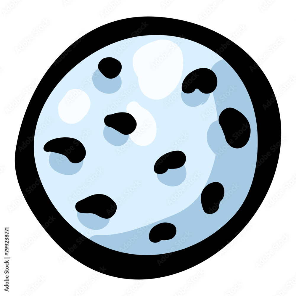 Fototapeta premium Golf Ball - Hand Drawn Doodle Icon