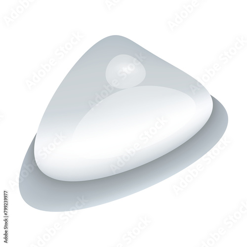 shape of waterdrop isolated on transparency background