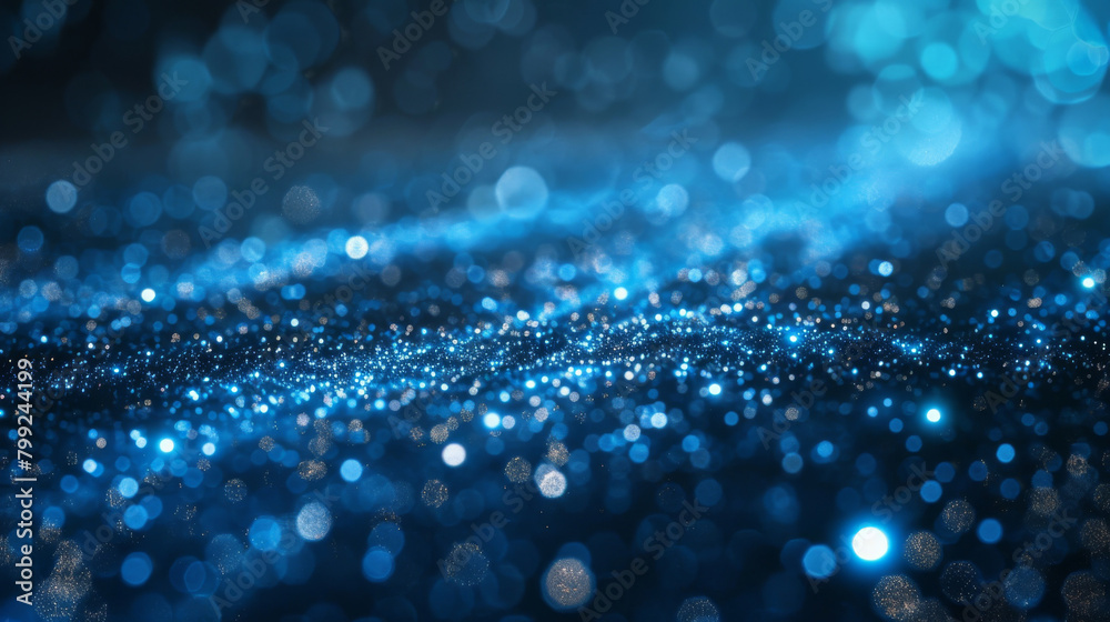 Elegant backgrounds enhanced by abstract shimmering blue bokeh lights Elegant backgrounds enhanced by abstract shimmering blue bokeh lights