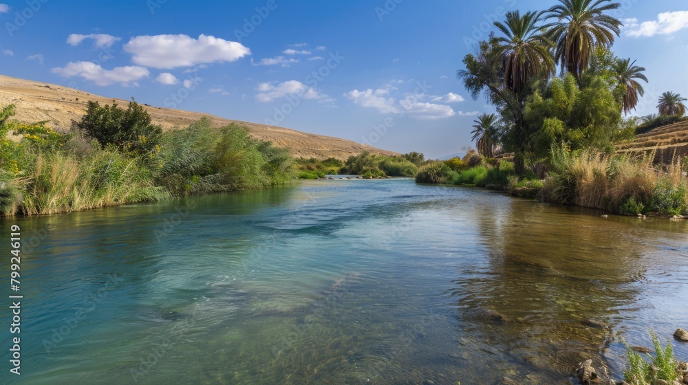 Pilgrimage River: Site of Jesus Christ in Galilee Region Pilgrimage River: Site of Jesus Christ in Galilee Region