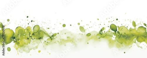 Olive splash banner watercolor background for textures backgrounds and web banners texture blank empty pattern with copy space for product 