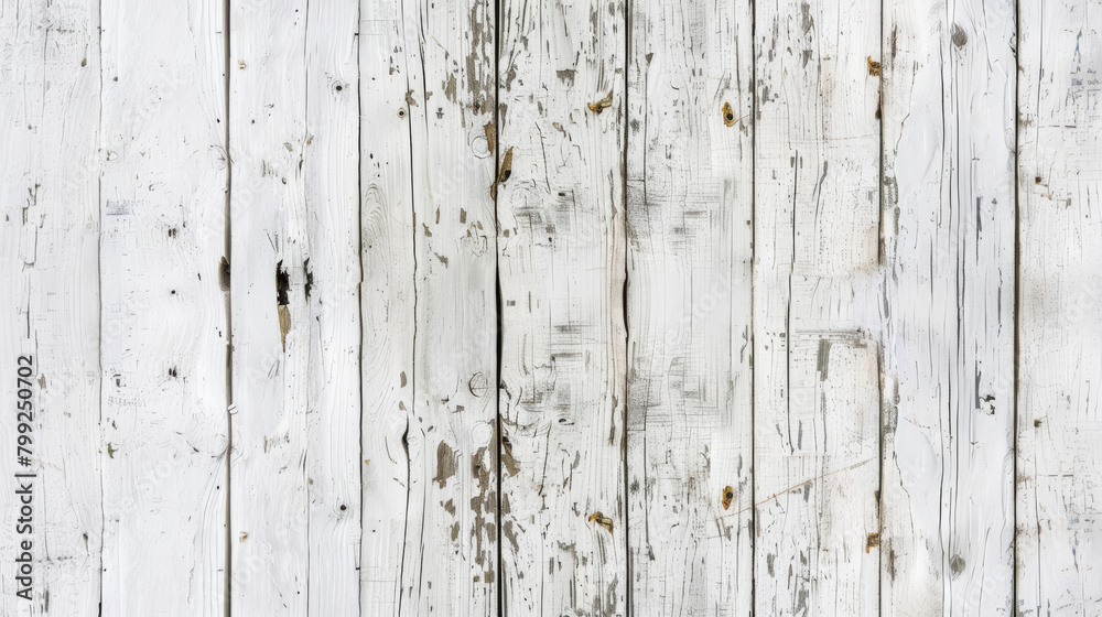 Weathered white wooden planks in high resolution, ideal for backgrounds or design elements Weathered white wooden planks in high resolution, ideal for backgrounds or design elements