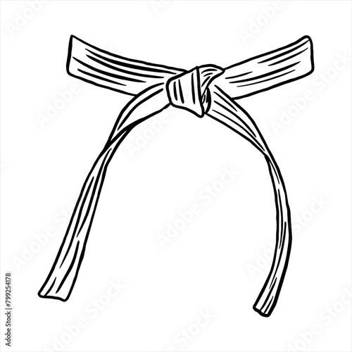 black belt logo vector karate taekwondo jiujitsu judo	