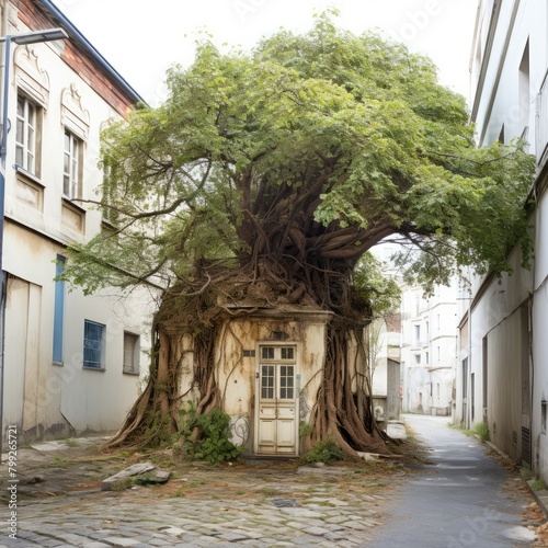 street in old town