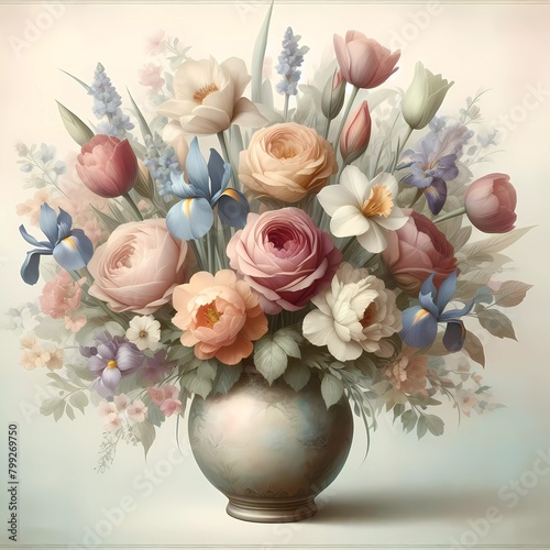 Hintergrund, Wallpaper: Blumenstrauß © Yvonne Bogdanski
