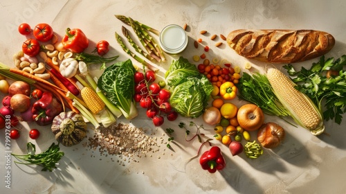 An Array of Fresh Produce © VLA Studio