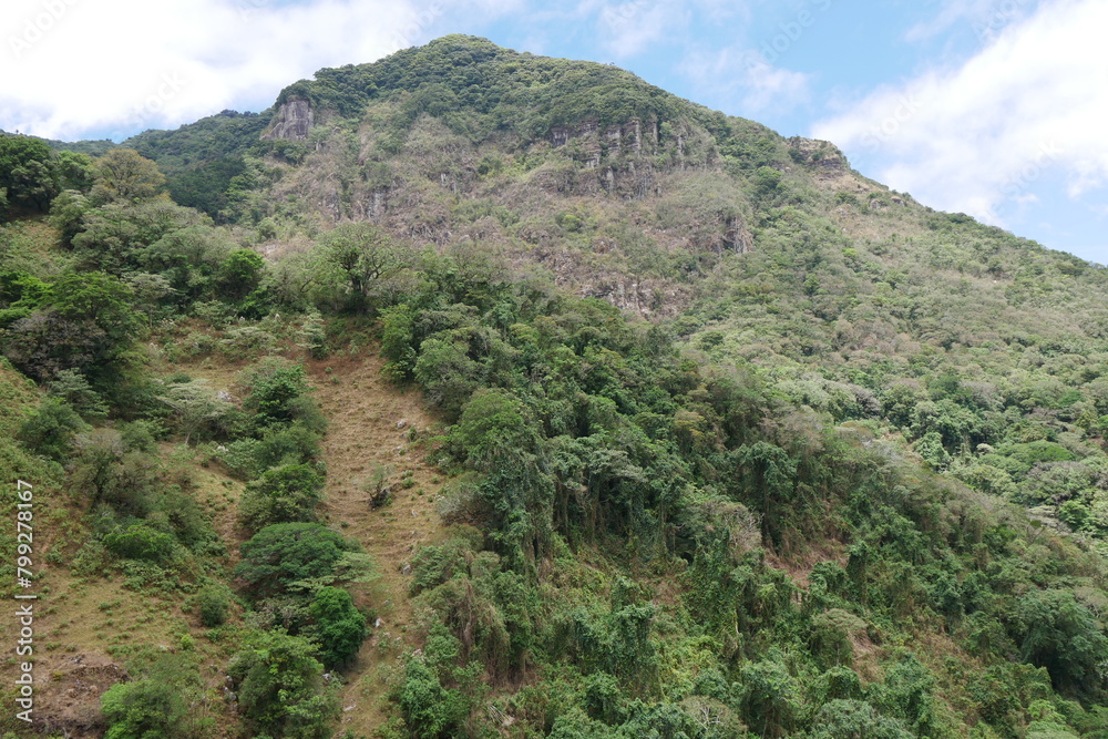 Berggipfel Cerro Piedra Blanca in den Bergen von Escazú bei San José in Costa Rica