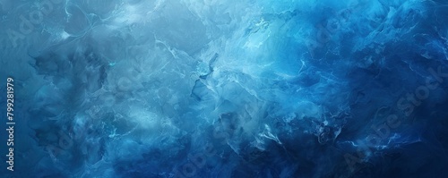  dark blue background with a blue gradient and blue texture © Image