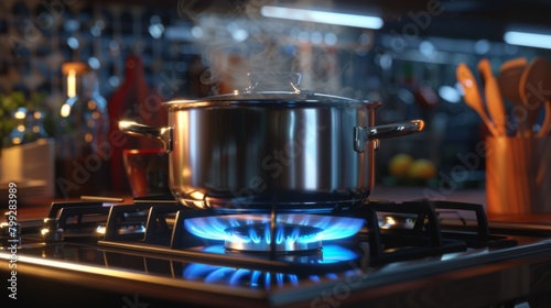 The Simmering Pot on Stove