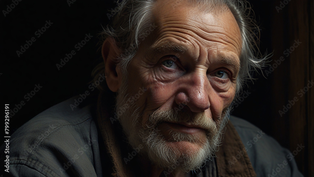 old man with old look old man with old look