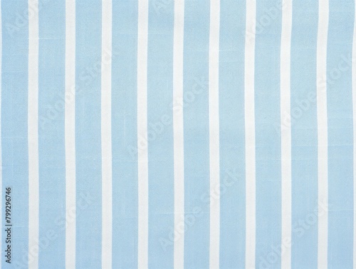 Sky blue white striped natural cotton linen textile texture background blank empty pattern with copy space for product design or text copyspace mock-up 