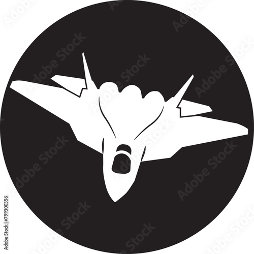 5th generation military fighter jet vector design for laser engraving