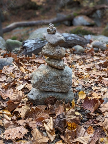 Cairns, rock stacking