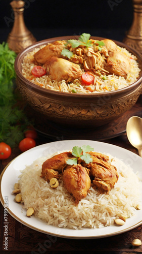 rice with chicken and vegetables