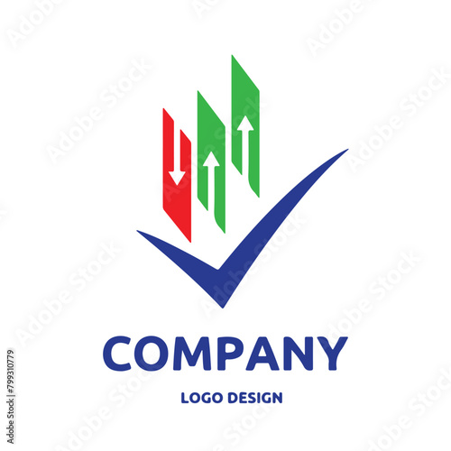 investment and trading logo design for graphic designer or web developer