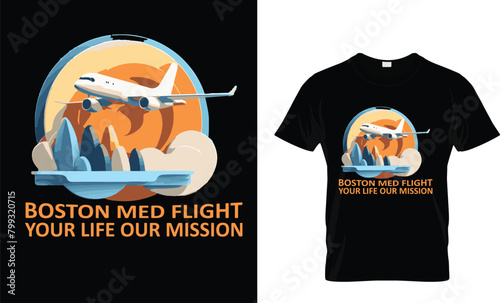 boston med flight  t shirt 76.eps