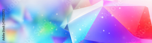 Ethereal emanation of chromatic splendor. A mesmerizing fusion of vibrant hues blends together in a captivating, blurred composition
