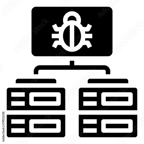 Bug,storage,server,online,media,multimedia,database,technology.svg