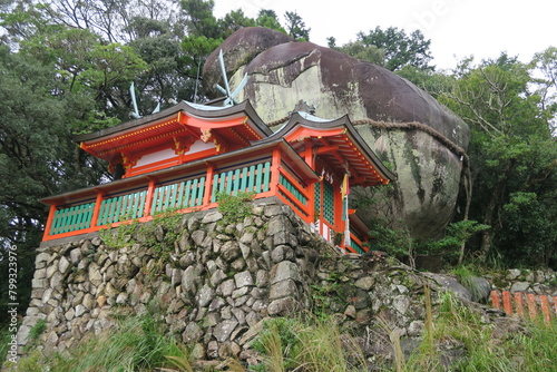 Kamikura Shrine, oldest sacred places in the Kumano area. photo