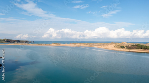 beach and summer landscape