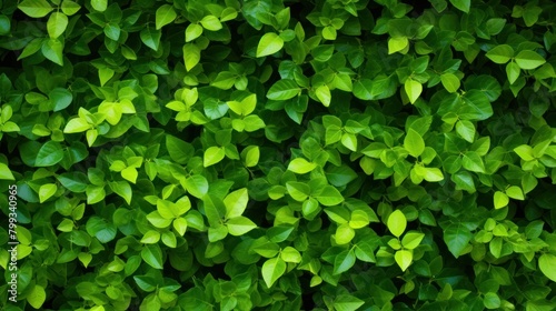 Lush Green Leafy Background