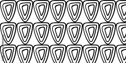 pattern with black and white stripes