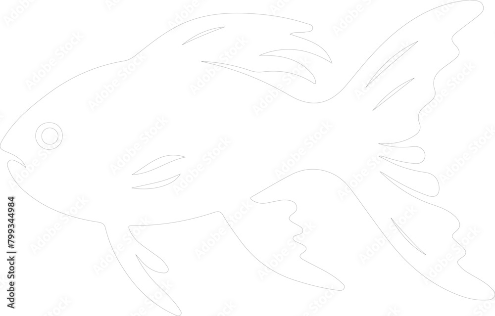 pupfish outline