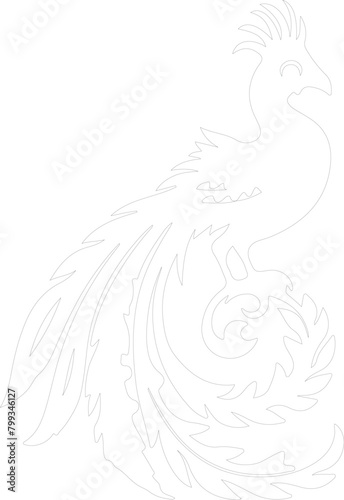 quetzal outline