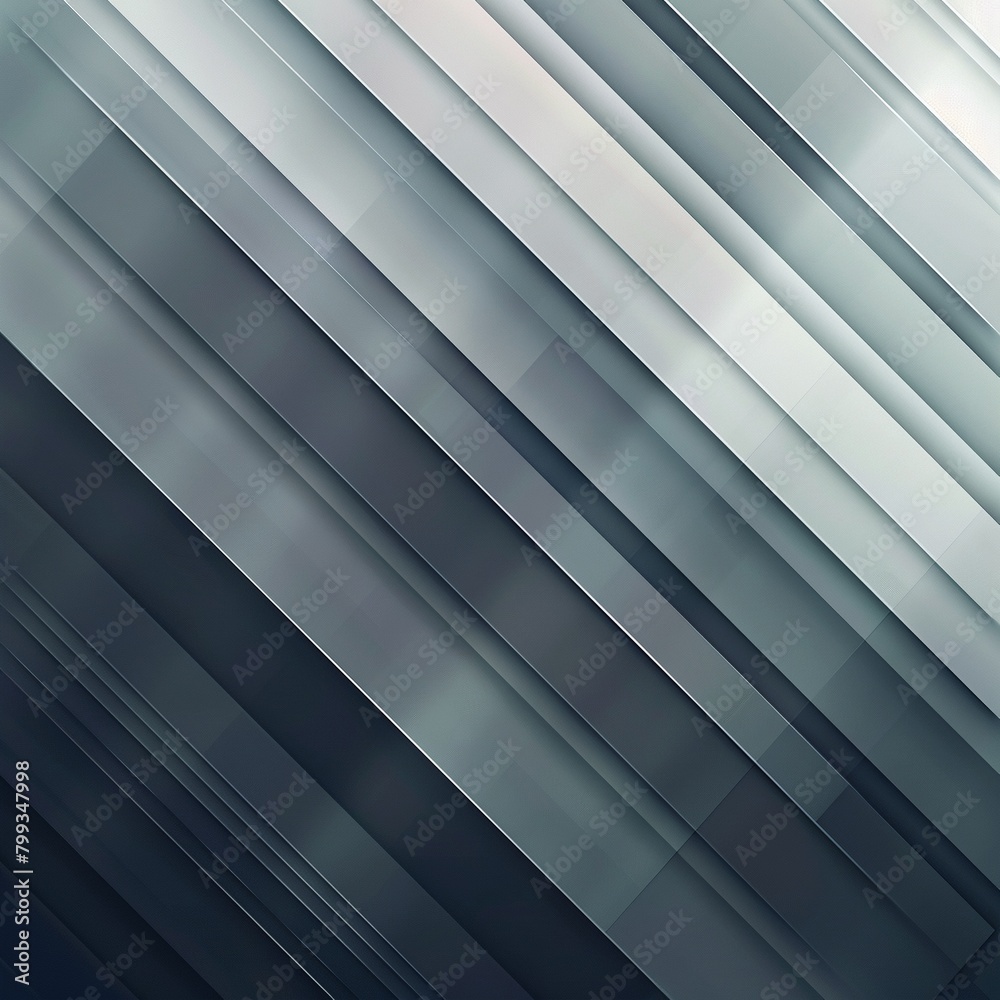 Obraz premium Minimalist business wallpaper with a gradient of soft grays and sharp lines, abstract concept
