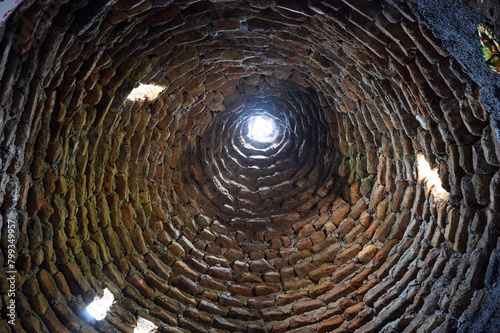 Dome of traditional beehive mud brick desert houses in Harran, Sanliurfa, Turkey.