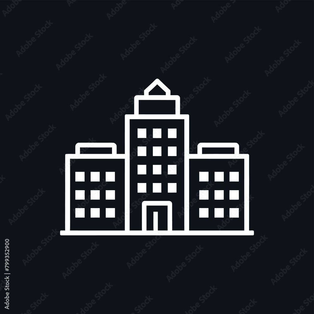 Hotel Vector Icon