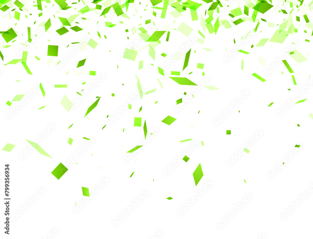 A dynamic and fresh burst of green shards, representing concepts such as growth, vitality, and natural energy in a modern abstract design.