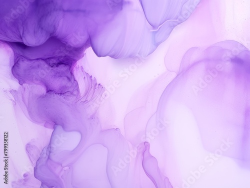 Violet art abstract paint blots background with alcohol ink colors marble texture blank empty pattern with copy space for product design or text 